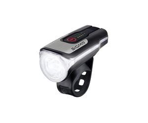 SIGMA Nombre del producto: Faro delantero de batería para bicicleta Aura 80 negro