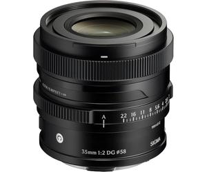 SIGMA Objectif 35mm f/2 DG Noir Contemporary Compatible con Monture L