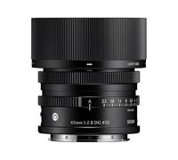 SIGMA Objectif 45mm f/2.8 DG Noir Contemporary Compatible con Monture L