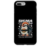 Sigma Penguin Boy Funny Italian-Brainrot Gen Z Meme Carcasa para iPhone 7 Plus/8 Plus