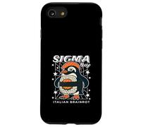 Sigma Penguin Boy Funny Italian-Brainrot Gen Z Meme Carcasa para iPhone SE (2020) / 7/8