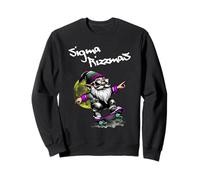 Sigma Rizzmas Meme Santa Funny GNOME Christmas 2025 Holiday Sudadera