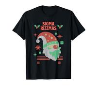 Sigma Rizzmas Santa Sweater Funny Christmas 2025 Holiday Camiseta