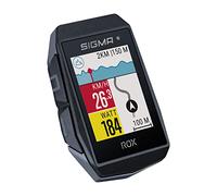 Sigma ROX 11.1 EVO Negro | Ciclocomputador GPS con 150 Funciones | Compatible con E-Bike I Ciclocomputador inalámbrico con Pantalla de 1,77" I Velocímetro GPS con medición de altitud
