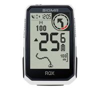 SIGMA ROX 2.0 Endurance Blanco | Batería de 26h de duración | Ordenador de Bicicleta inalámbrico | GPS y navegación Incluyendo OVERCLAMP Butler | Navegación GPS en Exteriores | Compatible con e-Bike