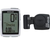 SIGMA BC 12.0 STS CAD | ciclocomputador inalámbrico con Sensor de cadencia | ciclocomputador Resistente a la Intemperie con 12 Funciones | Gran Pantalla retroiluminada