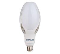 Sigmaled lighting - BOBILLA LED E27 50W (equivalentes 350W tradicional) - Luz CÁLIDA 2800K - 5500 lúmenes - LÁMPARA LED ED90-216X90 mm