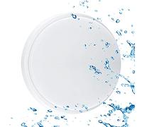 Sigmaled lighting - Plafón led 15W - Impermeable IP54 - Luz Blanca Cálida 3000K - 1350 Lumen - Plafón y aplique REDONDO resistente al agua - Ideal para uso Exterior o Interior