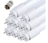 Sigmaled lighting - TUBO LED 60cm 9W T8 G13 - Alta Eficiencia 1170 lm (130 lm/W) - Luz blanca neutra 4000K - Reemplaza neón 18W - Ángulo de haz 300° - Starter LED incluido - PAQUETE DE 10