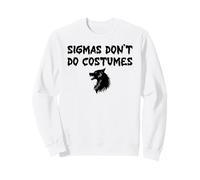 Sigmas Don't Do Costumes Funny Gen Alpha Halloween Werewolf Sudadera