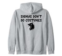 Sigmas Don't Do Costumes Funny Gen Alpha Halloween Werewolf Sudadera con Capucha