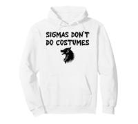 Sigmas Don't Do Costumes Funny Gen Alpha Halloween Werewolf Sudadera con Capucha