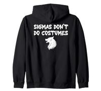 Sigmas Don't Do Costumes Gen Alpha Funny Halloween Werewolf Sudadera con Capucha