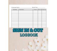 Sign in & out log book: Employee Attendance tracker