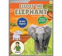 Sign Language ABC Series: Elliot the Elephant: ASL for Kids and Toddlers with Story, Facts, and AAC Communication Page