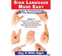 Sign Language Made Easy - Lessons 1-4 [DVD] [Reino Unido]