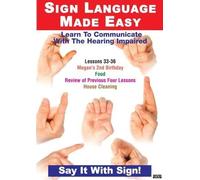 Sign Language Made Easy - Lessons 33-36 [DVD] [Reino Unido]
