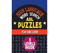 Sign Language Word Search: ASL Puzzles