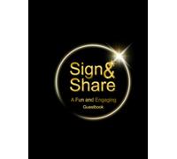 Sign & Share: A Fun and Engaging Guestbook Capture heartfelt messages and cherished memories with this beautifully designed guestbook! Perfect for ... special gatherings, guestbook provides ample.