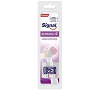 Signal Cabezal de cepillo especial para dientes sensibles, pack de 2