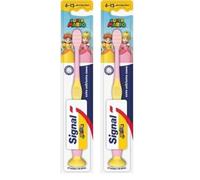 Signal Cepillo de dientes Junior Extra Soft Uno, Colores Surtido (Paquete de 2)