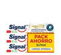 Signal Dentífrico Integral 8 Limpieza Intensiva | Comprar n/a 75 ml + 75 ml + 75 ml