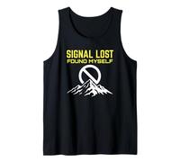 Signal Lost I Found Myself - Hermosa Naturaleza De Senderismo Camiseta sin Mangas