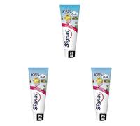 Signal Pasta de Dientes Infantil 0-6 años Sabor Fresa Para Dientes de Leche 75ml x1 (Paquete de 3)