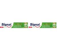 Signal Pasta de Dientes Integral 8 Frescor Integral Con ingredientes de origen natural 75 ml x1 (Paquete de 2)