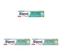 Signal Pasta de Dientes Integral 8 Limpieza Interdental Con ingredientes de origen natural 75 ml x1 (Paquete de 3)