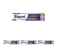 Signal Pasta de Dientes Integral 8 Protección Completa Con ingredientes de origen natural 75 ml x1 (Paquete de 4)