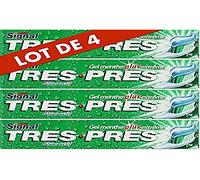 Signal Pasta de pasta de dientes de gel muy cerca de 4 x 100 ml