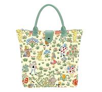 Signare Bolsa plegable para mujer con diseño vintage (Alicia en el país de las maravillas, plegable), multicolor, Medium