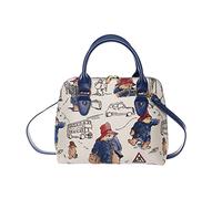 Signare Bolso bandolera con diseño de oso Paddington (bolsa convertible)