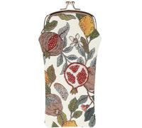 Signare Funda para gafas de mujer con diseño de patrón de moda (granada y limón)