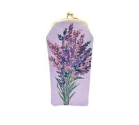 Signare Funda para gafas de mujer con diseño de patrón de moda (lavanda)