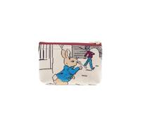 Signare Monedero con diseño de tapiz victoriano de Peter Rabbit con cierre de cremallera, regalo
