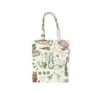 Signare Tapestry - Mini bolsa plana con diseño de tapiz tejido (FLATMN-) (Peter Rabbit)