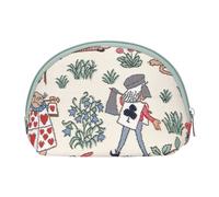 Signare Tapestry Neceser de Cosmticos Neceser de Maquillaje para Mujer con Diseo de Alicia (COSM-ALICE)