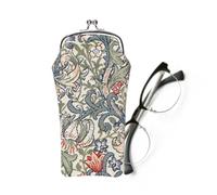 Signare Tapiz estuche de anteojos para mujer con diseño de William Morris (Lirio dorado)