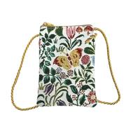 Signare Tapiz Mini bolso cruzado, bolso para mujer, bolsa para teléfono inteligente (flor de primavera)