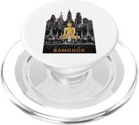 Signature Bangkok City Skyline Tailandia Recuerdo de Buda PopSockets PopGrip para MagSafe