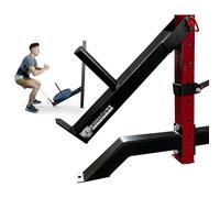 Signature Fitness Cinturón para Sentadillas, rizos, Filas o Peso Muerto guiado, se Adapta a estantes de 2 x 2 Pulgadas, 3 x 2 Pulgadas, 3 x 3 Pulgadas