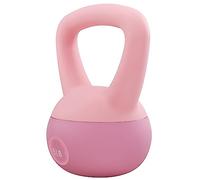 Signature Fitness Pesas rusas suaves, pesas rusas rellenas de arena de mar y hierro para mujeres y hombres, pesas rusas de vinilo suave codificadas por colores, 5 libras