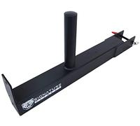 Signature Fitness SF-3 1.5 libras Capacidad 3" x 3" Power Cage Squat Rack, incluye ganchos en J y correas de seguridad, otros accesorios opcionales, brazo de palanca
