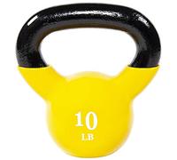 Signature Fitness Sporzon! All-Purpose Color Vinyl Coated Kettlebell, Multi