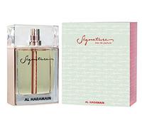 Signature Women Al Haramain - Perfume para mujer (ámbar, oriental, árabe, oud, misk, almizcle, perfume natural, madera de águila y esencia attar)