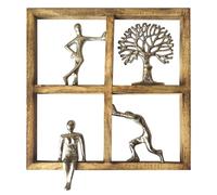 SIGNES GRIMALT Adorno Pared Figuras y arbol Bohemio para decoración hogar