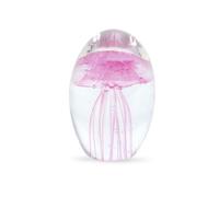 Signes Grimalt By Sigris - Pisapapeles de Cristal | Pisapapeles Medusa - Color Rosa - 7 cm x 4,5 cm x 4,5 cm