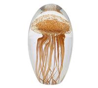 Signes Grimalt By SIGRIS - Pisapapeles medusa Naranja de Cristal Vidrio | Pisapapel Pisapapeles De Oficina Pisapapeles Originales cm
